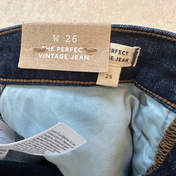 NWT - Madewell The Perfect Vintage Jean - sz 26 - Picture 5 of 11